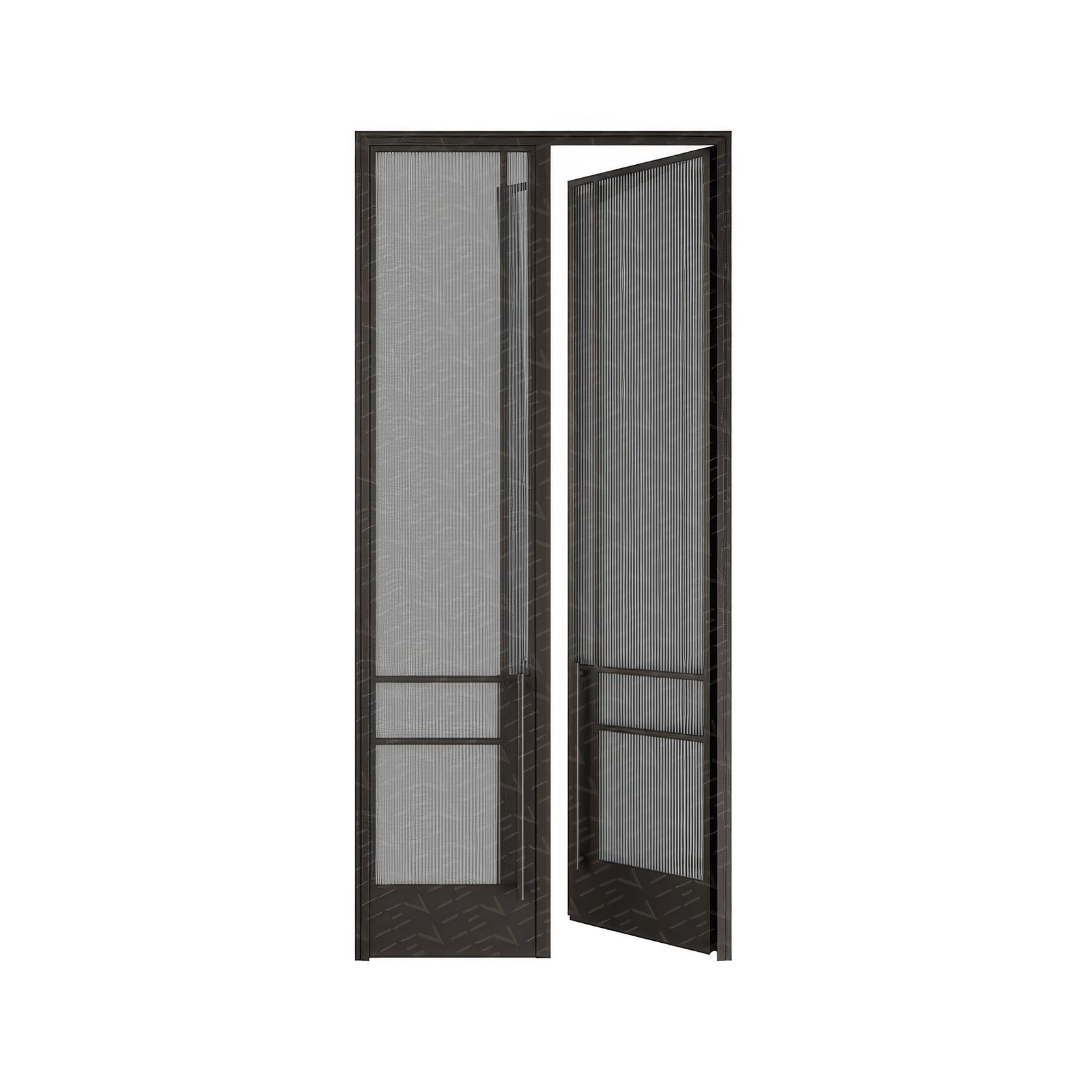 Steel Frame Double Door Internal Right - Galvanised W40 gallery detail image