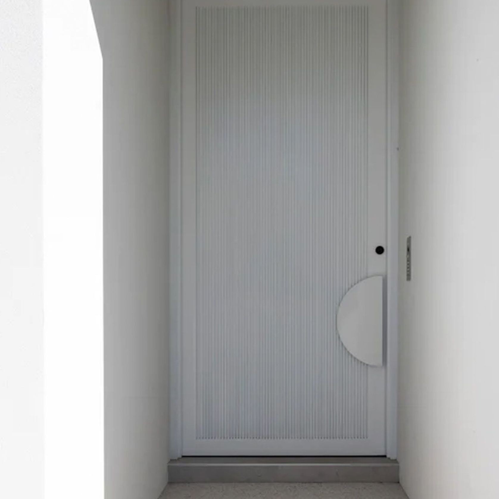 Iron Batten Hinge Entry Doors - Galvanised FWA50 gallery detail image