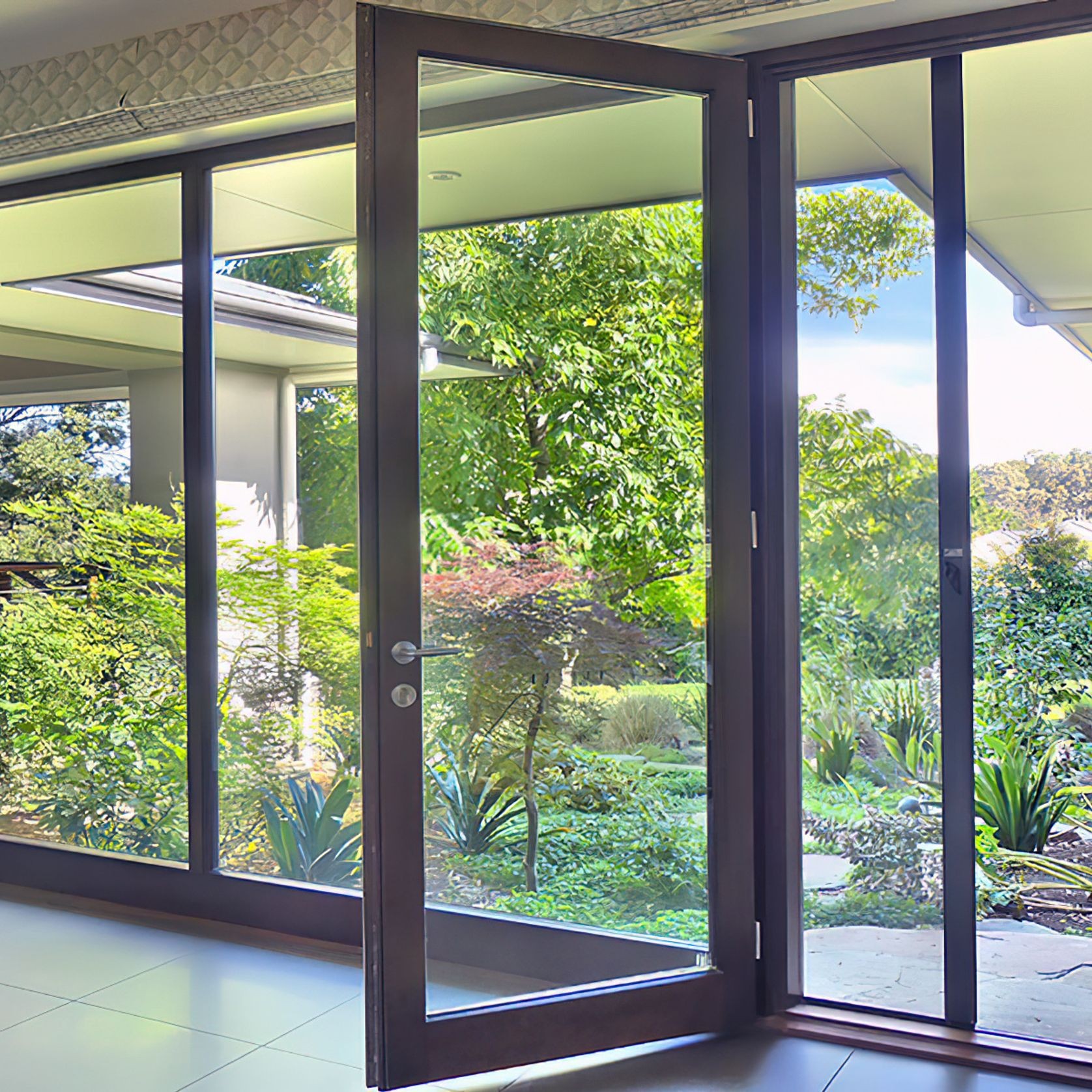 Timber | Hinged Glass Doors gallery detail image