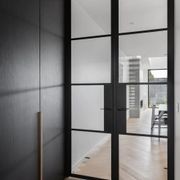 Steel Frame Glass Hinge Doors - Galvanised FPS50 gallery detail image