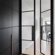 Steel Frame Glass Hinge Doors - Galvanised FPS50 gallery detail image