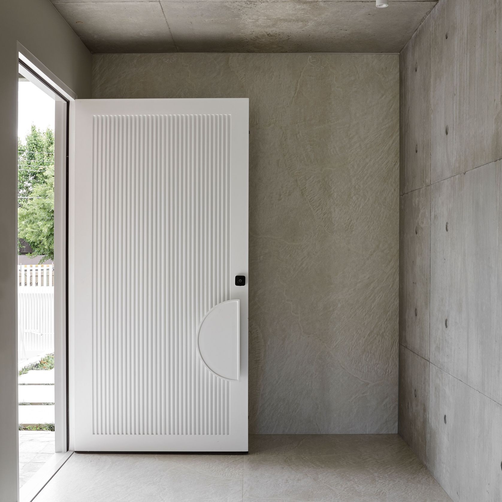 Iron Batten Hinge Entry Doors - Galvanised FWA50 gallery detail image