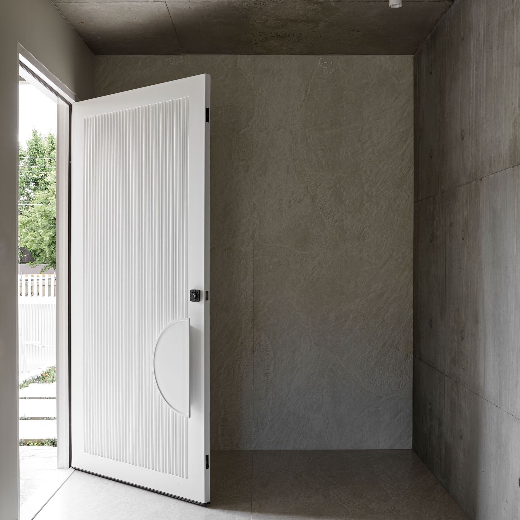 Iron Batten Hinge Entry Doors - Galvanised FWA50 gallery detail image
