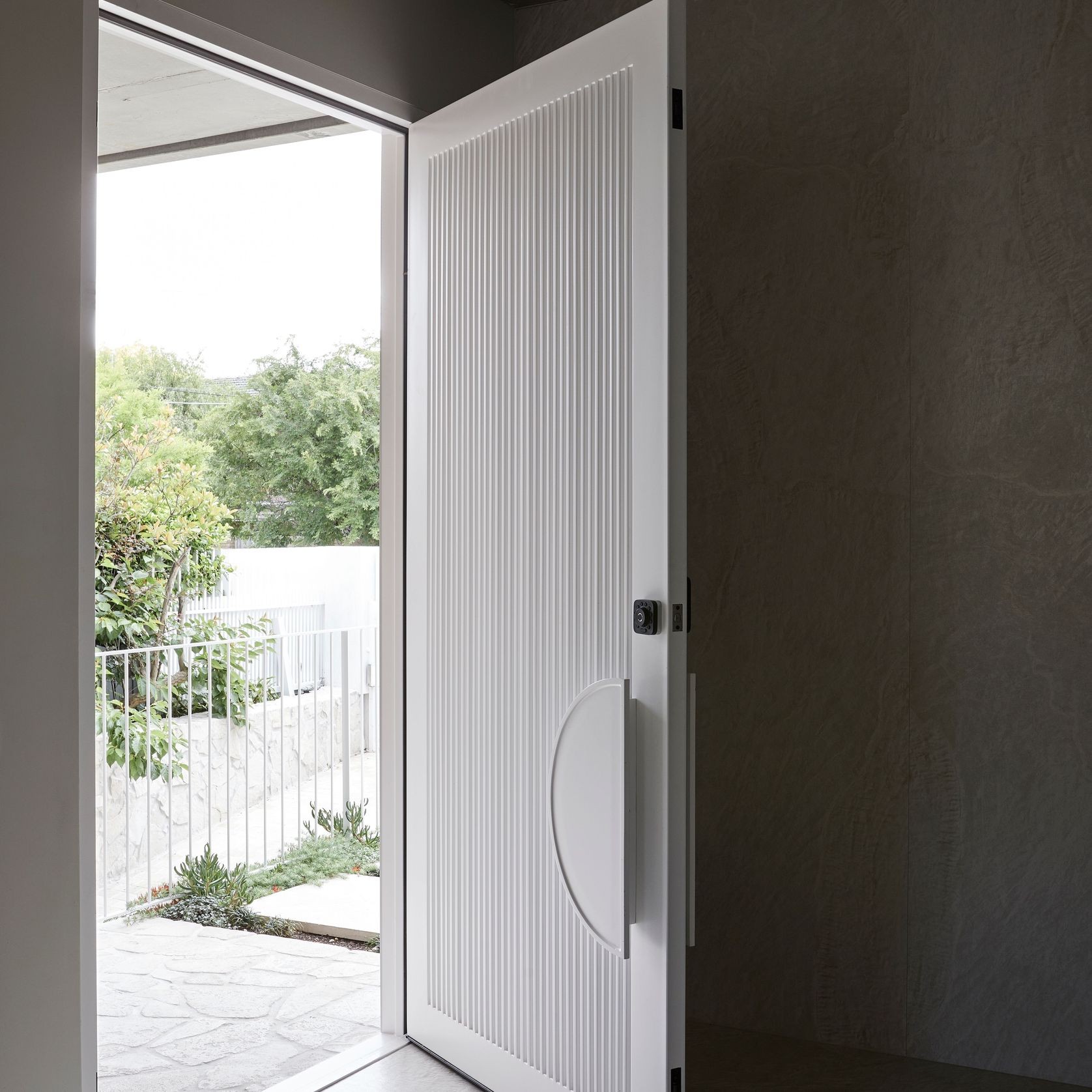 Iron Batten Hinge Entry Doors - Galvanised FWA50 gallery detail image