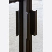 Steel Frame Glass Hinge Doors  - Galvanised FPS50 gallery detail image