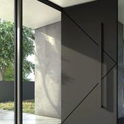 Iron Hinge Entry Doors - Galvanised FWA50 gallery detail image