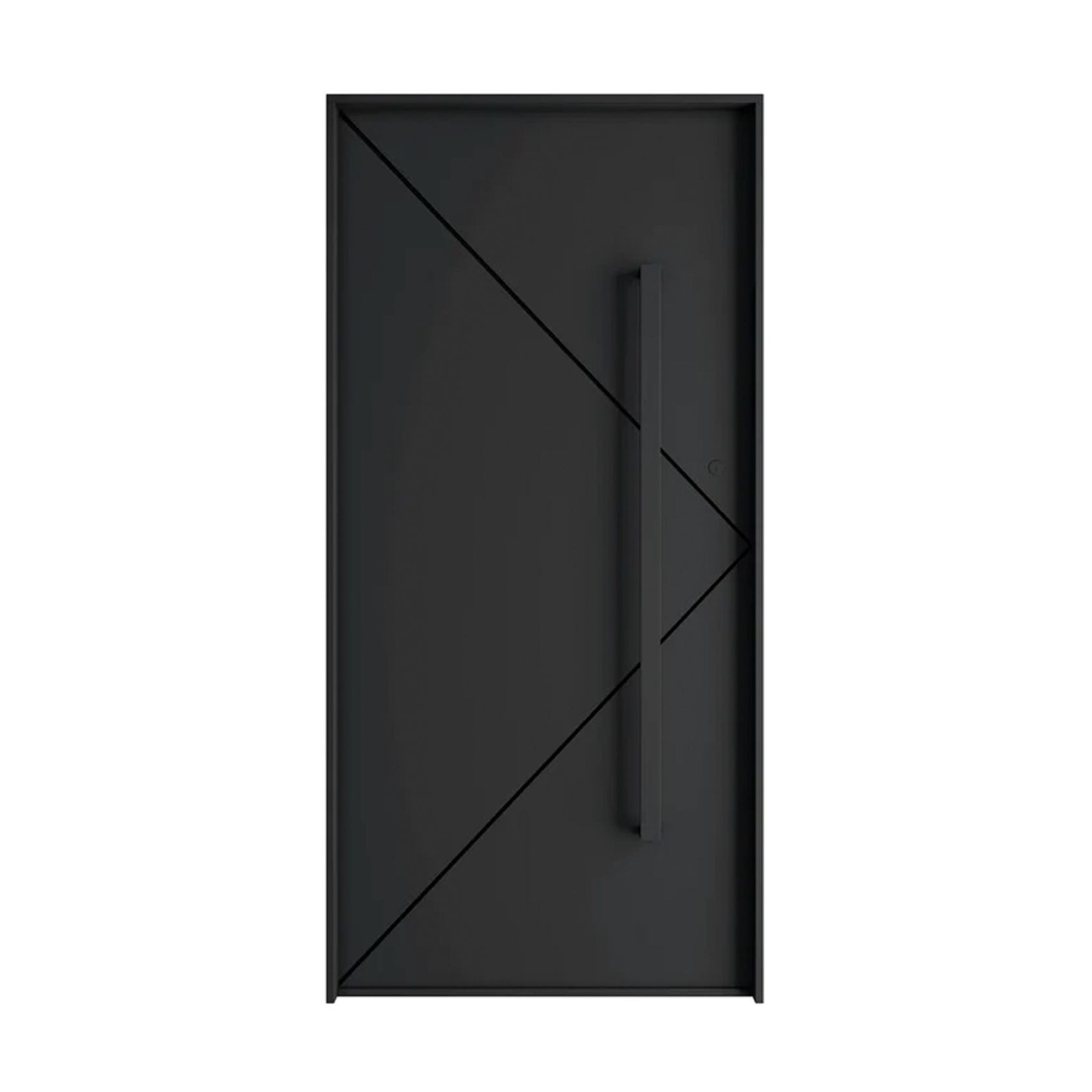 Iron Hinge Entry Doors - Galvanised gallery detail image