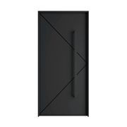 Iron Hinge Entry Doors - Galvanised gallery detail image