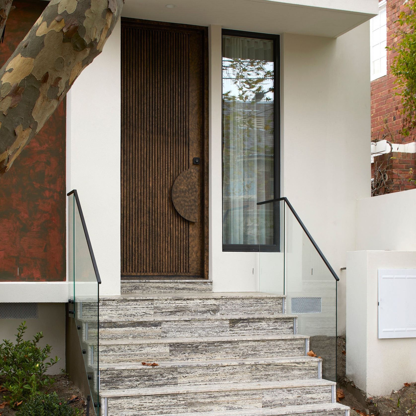Iron Batten Hinge Entry Doors - Galvanised FWA50 gallery detail image