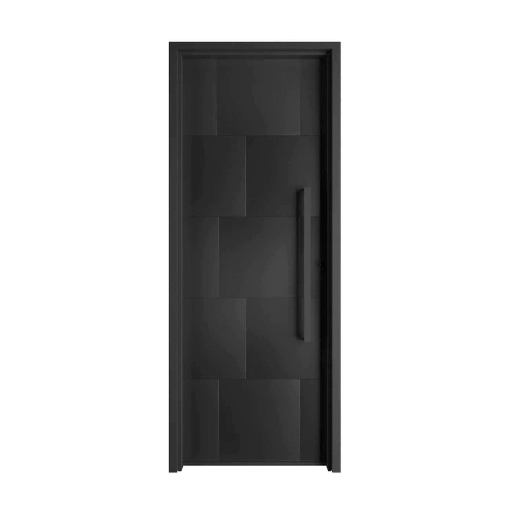 Iron Hinge Entry Doors - Galvanised gallery detail image