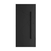 Iron Hinge Entry Doors - Galvanised gallery detail image