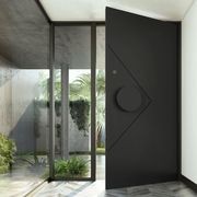 Iron Hinge Entry Doors - Galvanised FWA50 gallery detail image