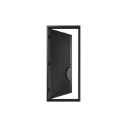 Batten Edge Iron Hinge Door Left Hand– Galvanised gallery detail image