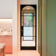 Steel Frame Glass Hinge Doors – Galvanised W20 Profile gallery detail image