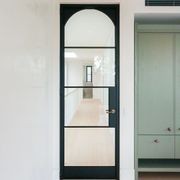 Steel Frame Glass Hinge Doors – Galvanised W20 Profile gallery detail image