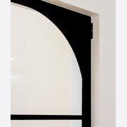 Steel Frame Glass Hinge Doors – Galvanised W20 Profile gallery detail image