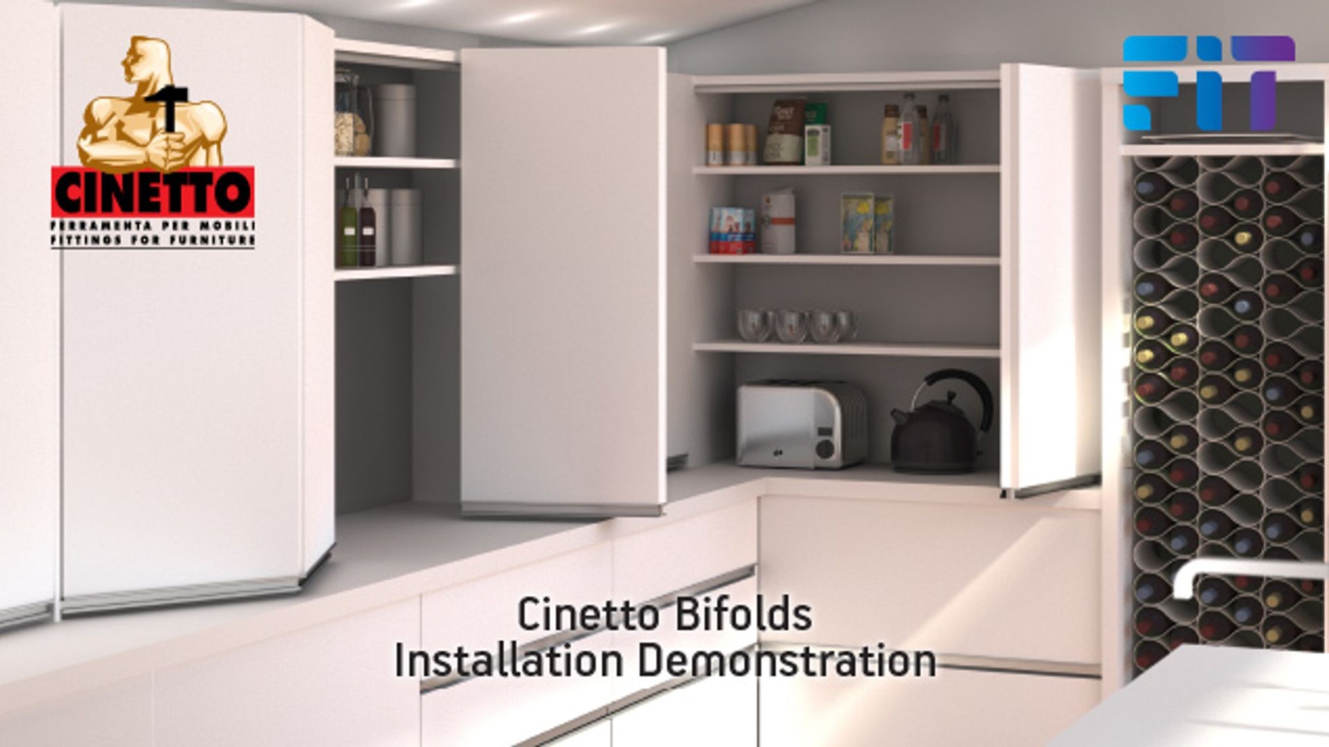 Cinetto Bifold Door Hardware gallery detail image