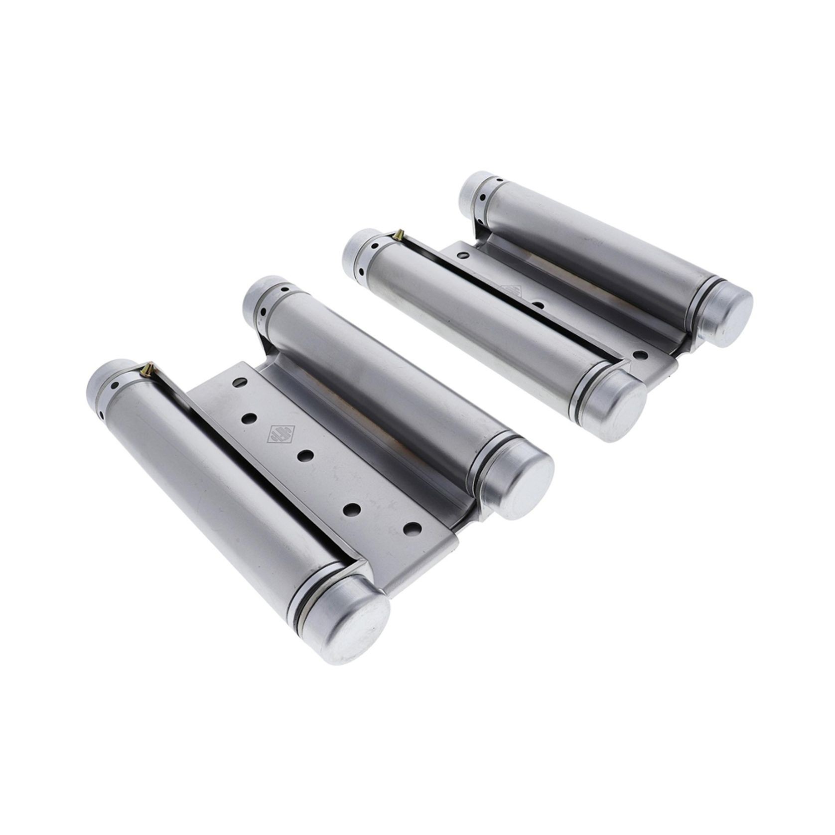 HFH Double Action Spring Door Hinge 150mm Satin Chrome 4150-154 gallery detail image