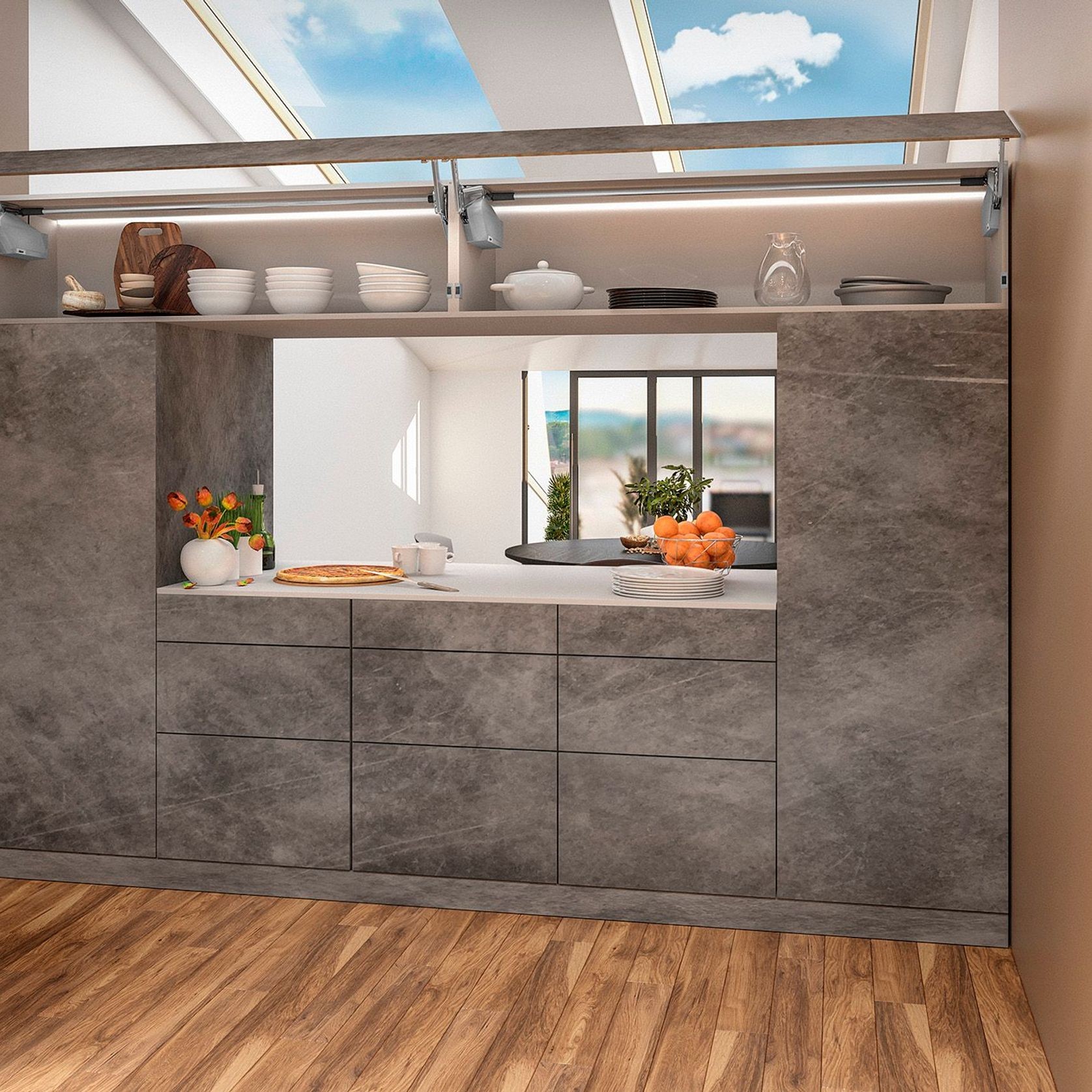 AVENTOS HS - Up & Over Lift System gallery detail image