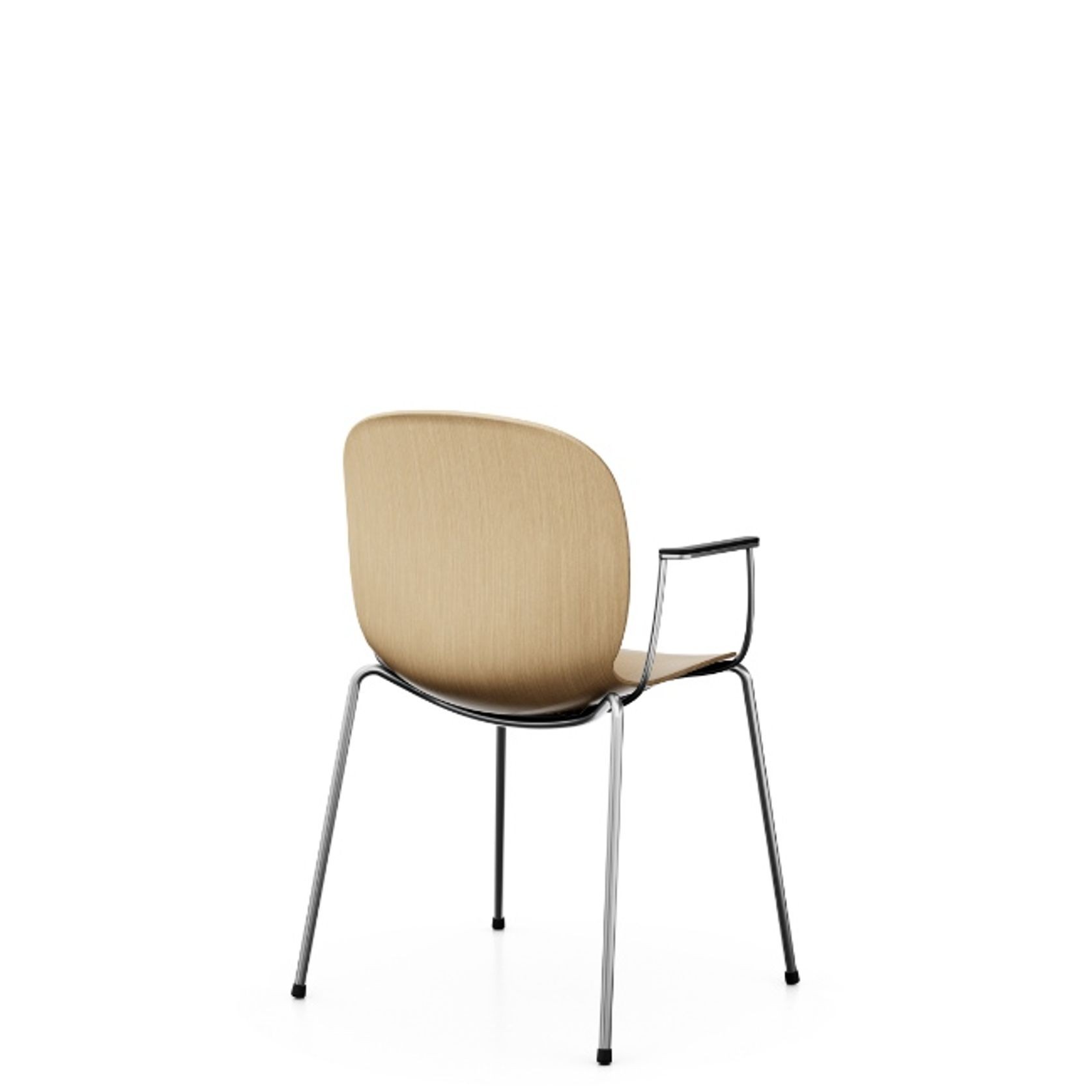 Profim Noor 6055 Veneer Chair Without Upholstery gallery detail image