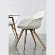Yonda Timber Chair with Front Upholstery gallery detail image