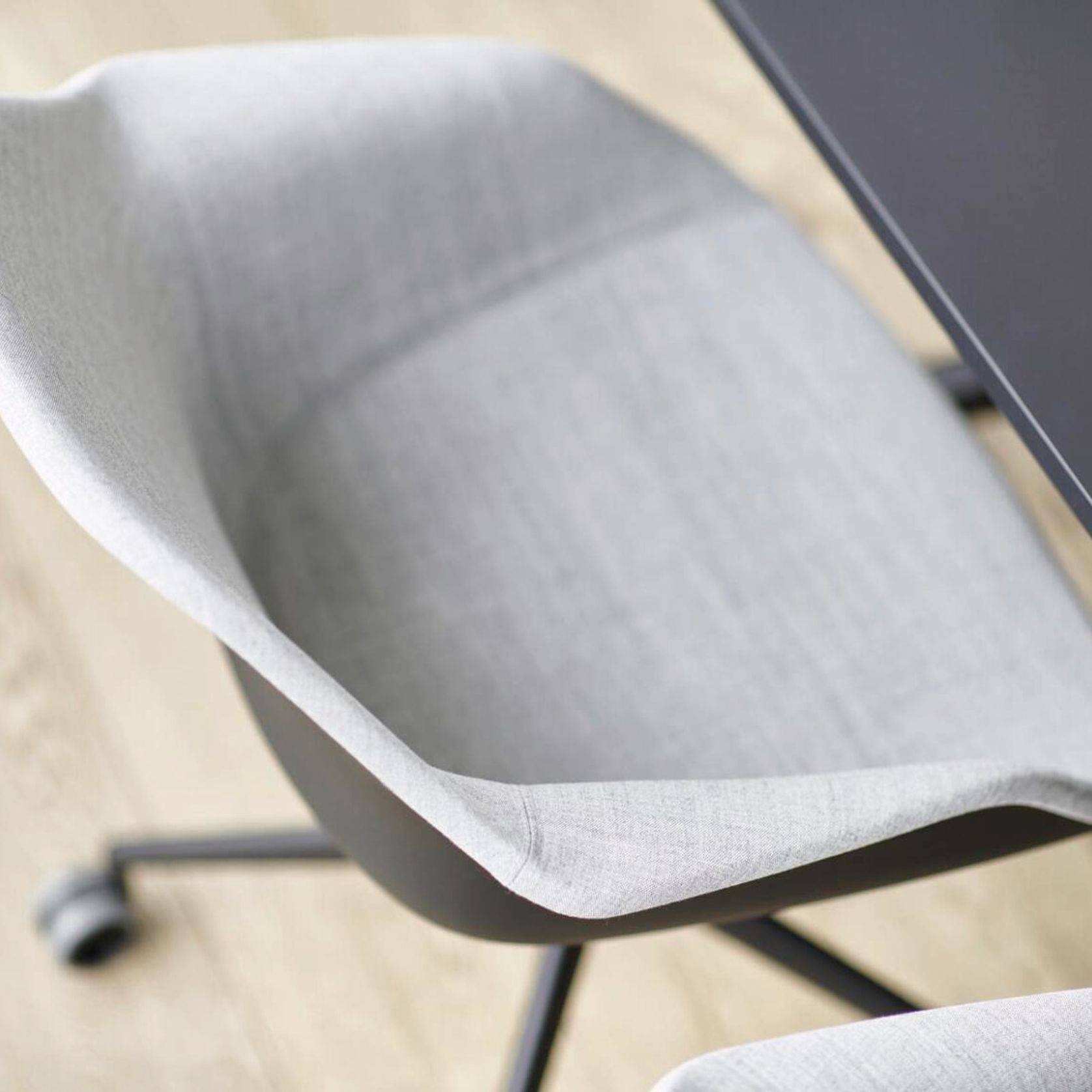 Yonda Meeting Chair with Seat Pad Only gallery detail image