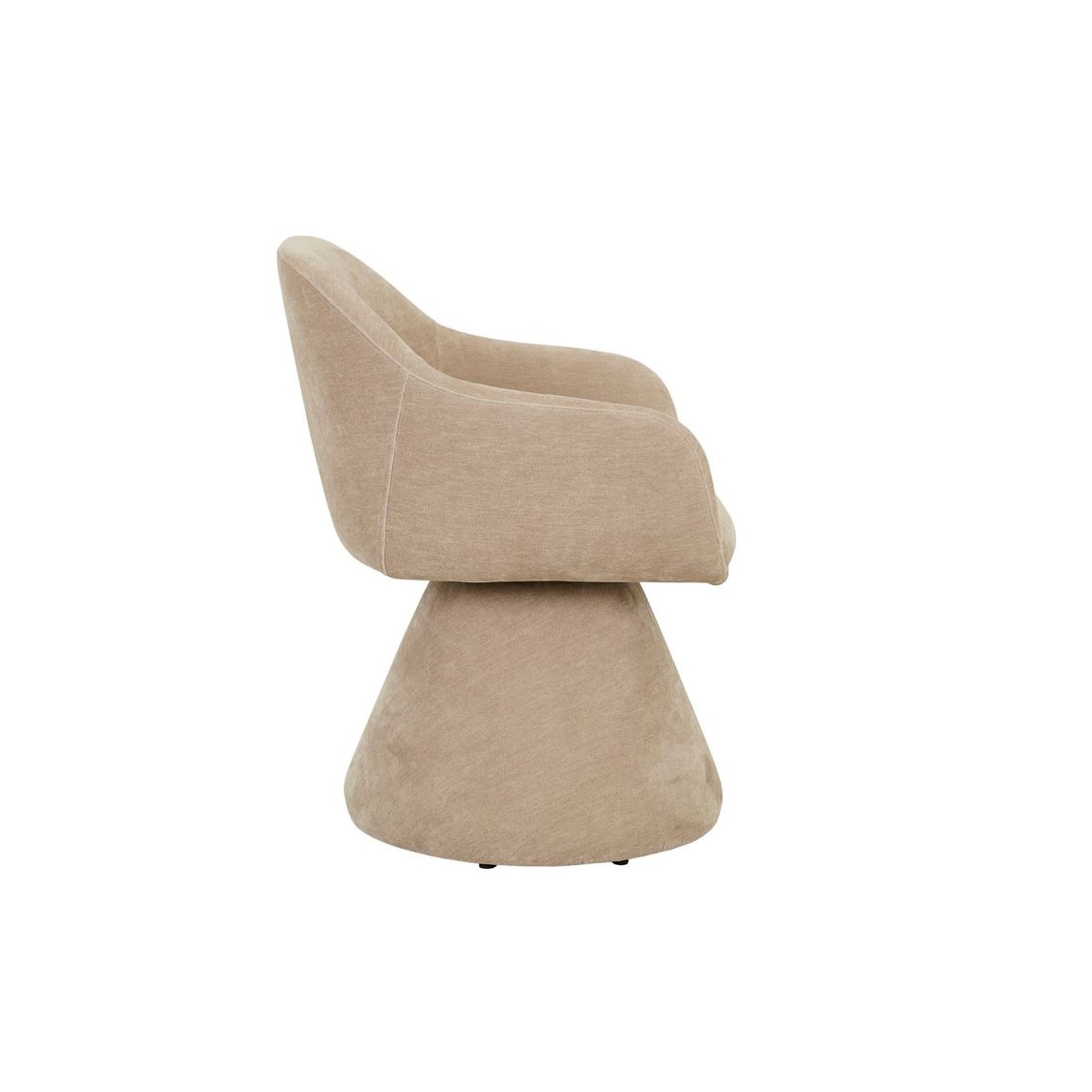 Paula Swivel Dining Armchair gallery detail image