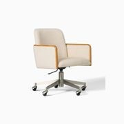 Show Wood Swivel Office Chair gallery detail image