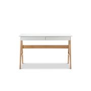 Aleksander 2 Drawer Writing Desk | White Oak gallery detail image