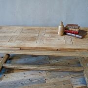 Antique French Oak Dining Table / Desk gallery detail image