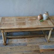 Antique French Oak Dining Table / Desk gallery detail image