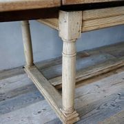 Antique French Oak Dining Table / Desk gallery detail image