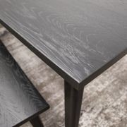 Vaasa Oak Dining Table Matte Black - 220cm gallery detail image