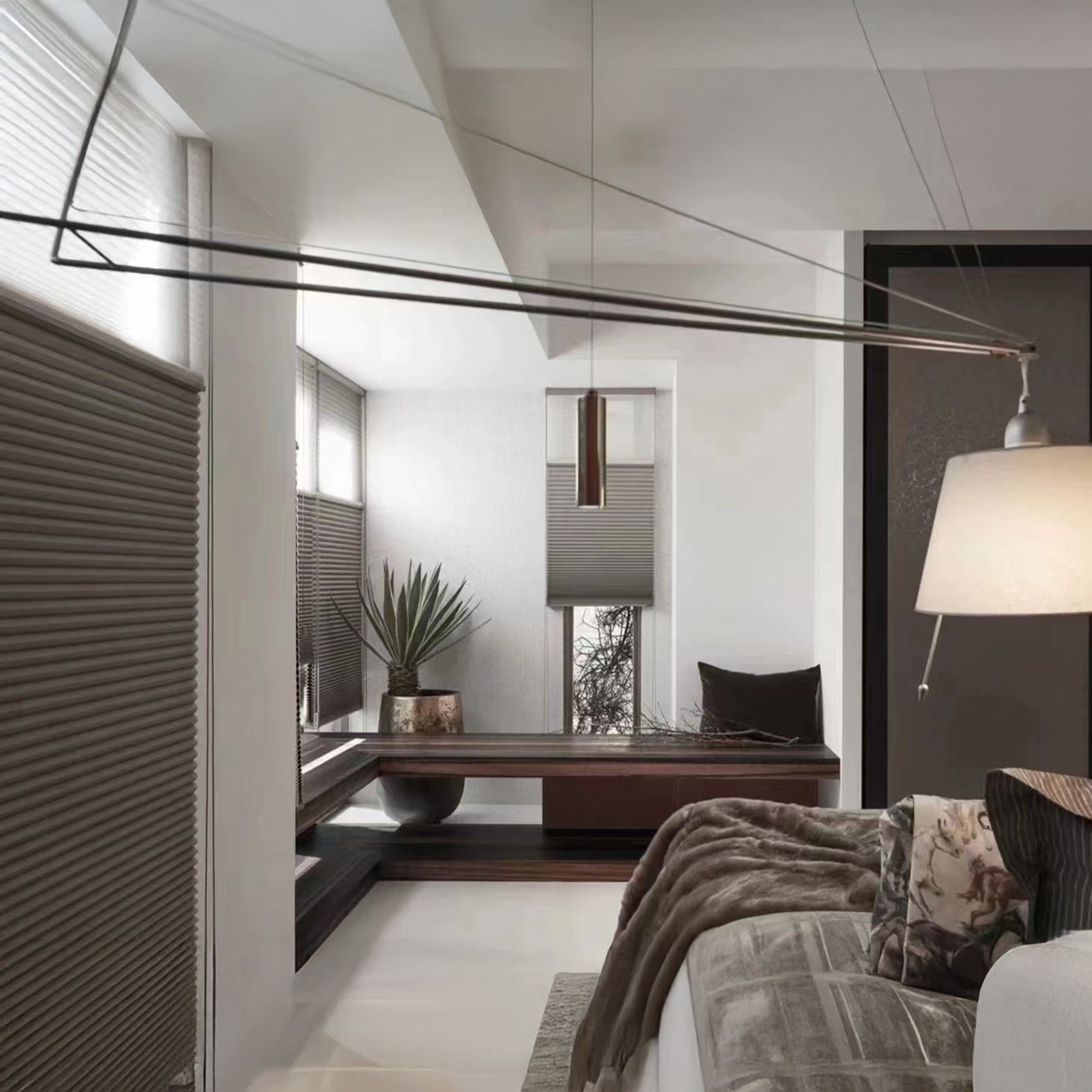 Honeycomb Pleated Blinds gallery detail image