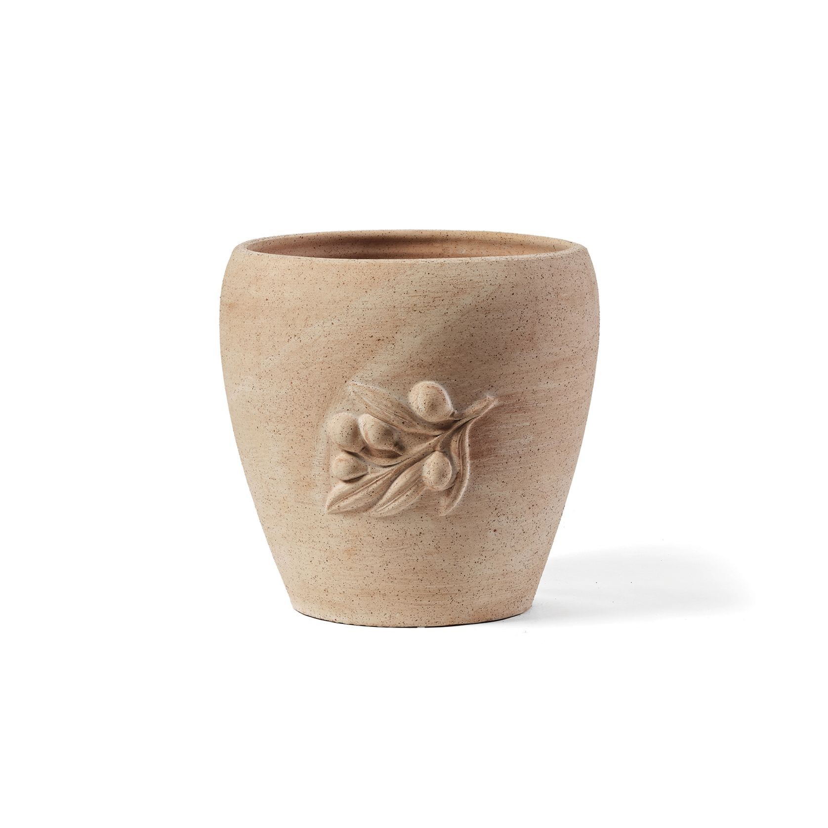 Tera Siena Olive Pot gallery detail image