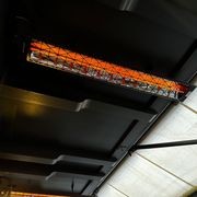 C40 4000W Black/Contemporary Facia Infrared Heater gallery detail image