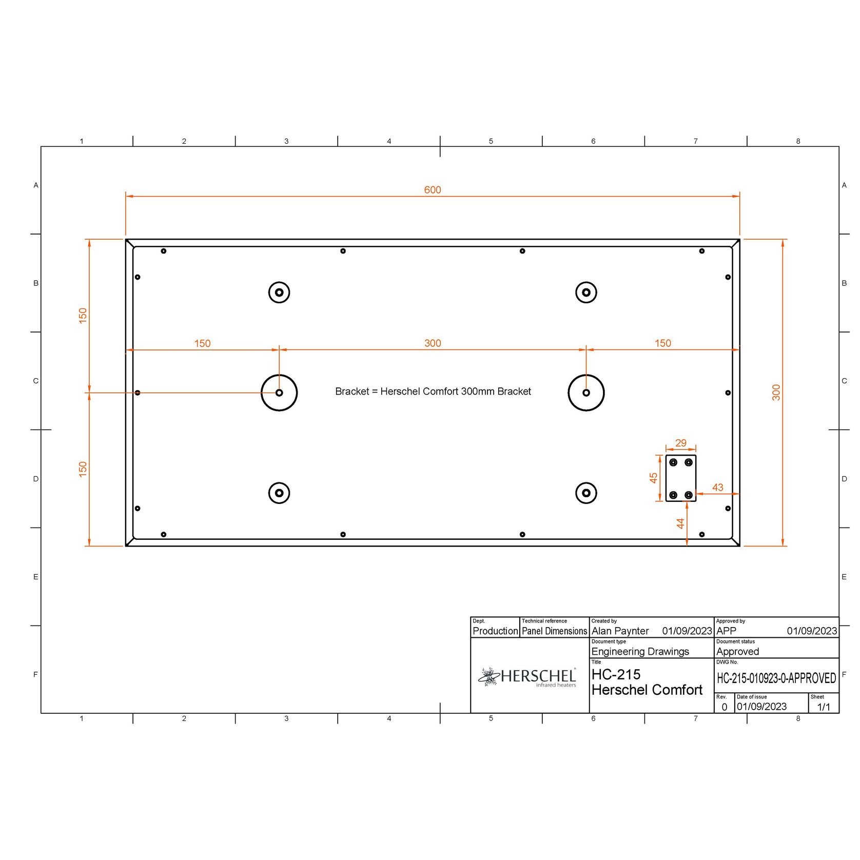 Comfort – White Infrared Heating Panel gallery detail image