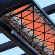 CD60 6000W Black/Contemporary Facia Infrared Heater gallery detail image