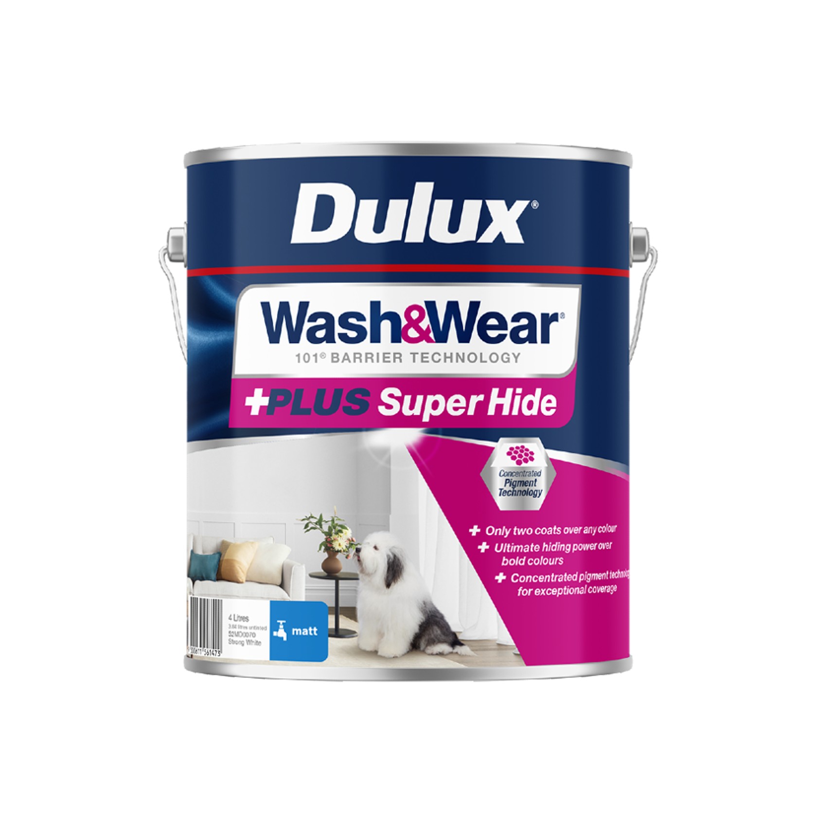 Wash&Wear® +PLUS Super Hide Matt gallery detail image