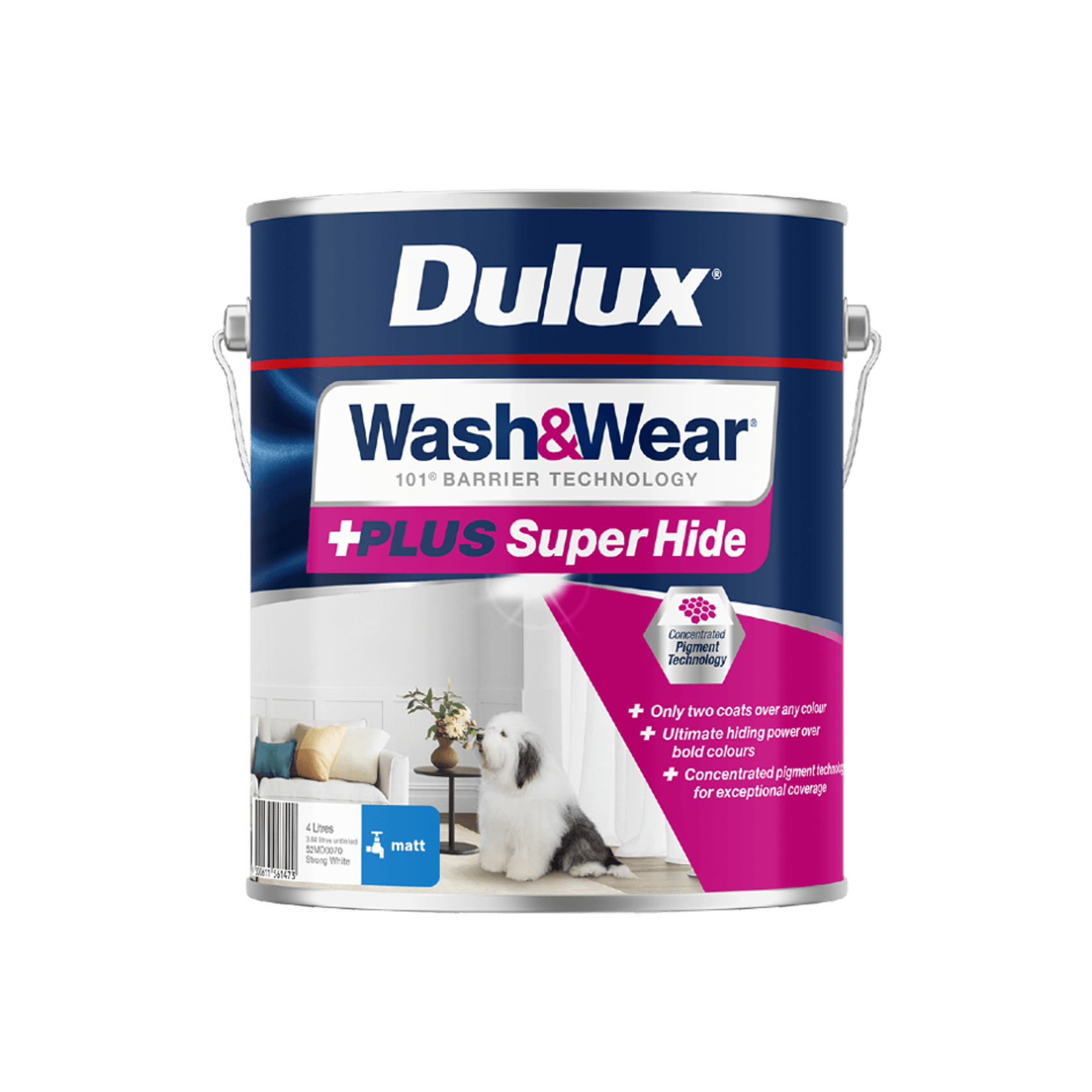 Wash&Wear® +PLUS Super Hide Matt gallery detail image