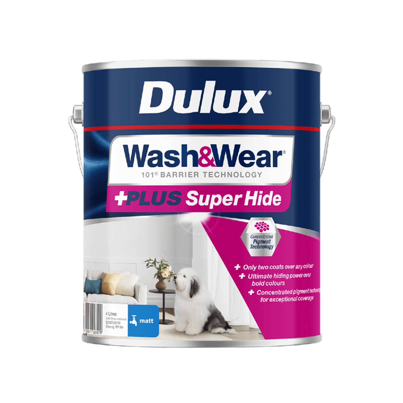 Wash&Wear® +PLUS Super Hide Matt gallery detail image