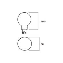 Lockwood 1360 Series Brass Door Handles gallery detail image
