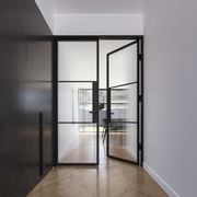 Internal Steel Frame Glass Doors - Galvanised FPS50 gallery detail image