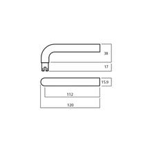 Lockwood Symphony 97 Lever on Round Rose 1220122197BU gallery detail image
