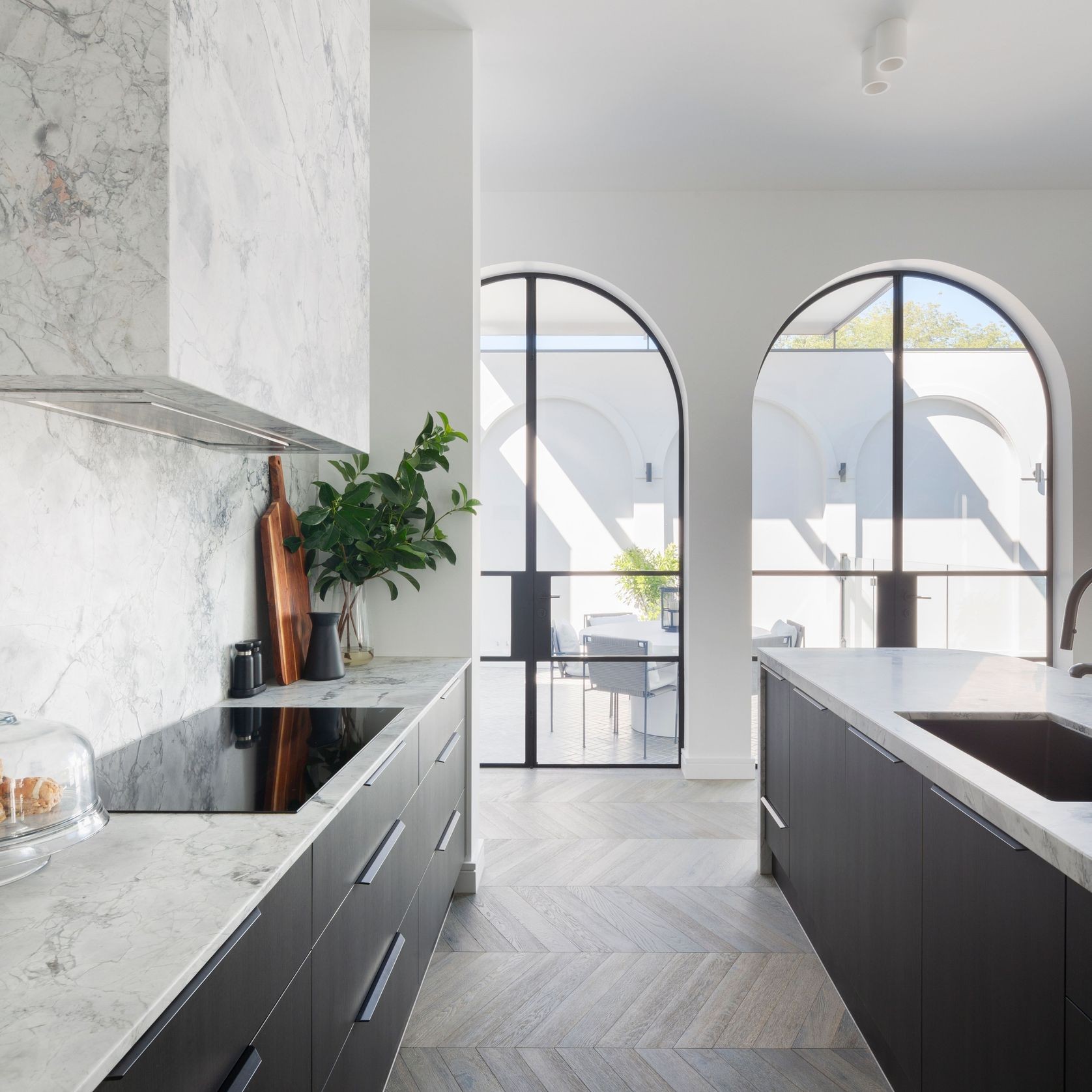 Arched Steel Doors gallery detail image