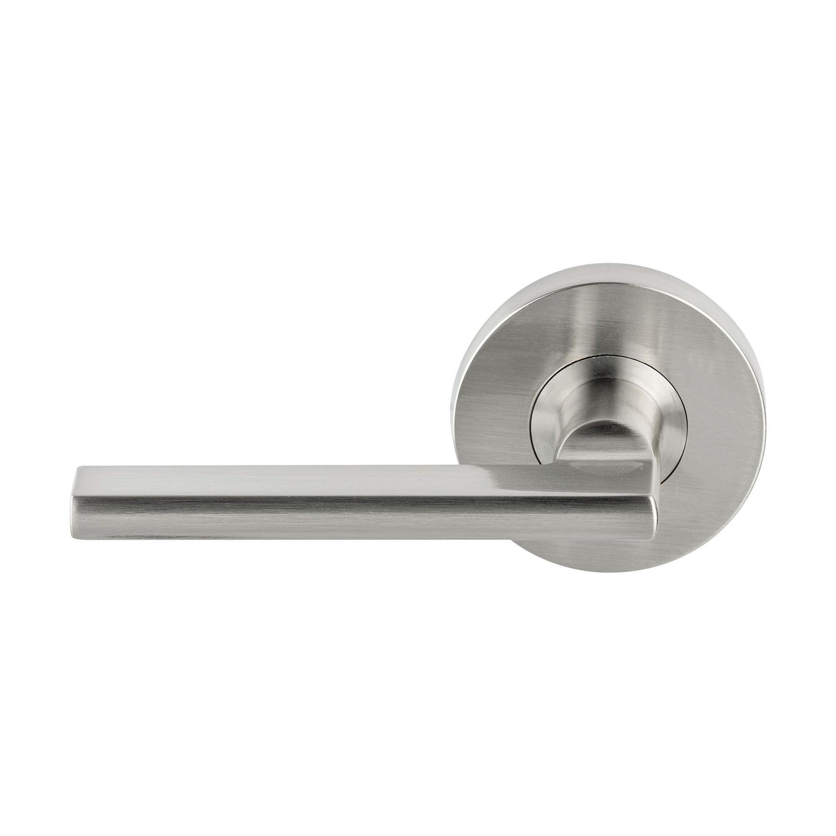 Picton Passage Lever Handle Satin Nickel E18PS gallery detail image