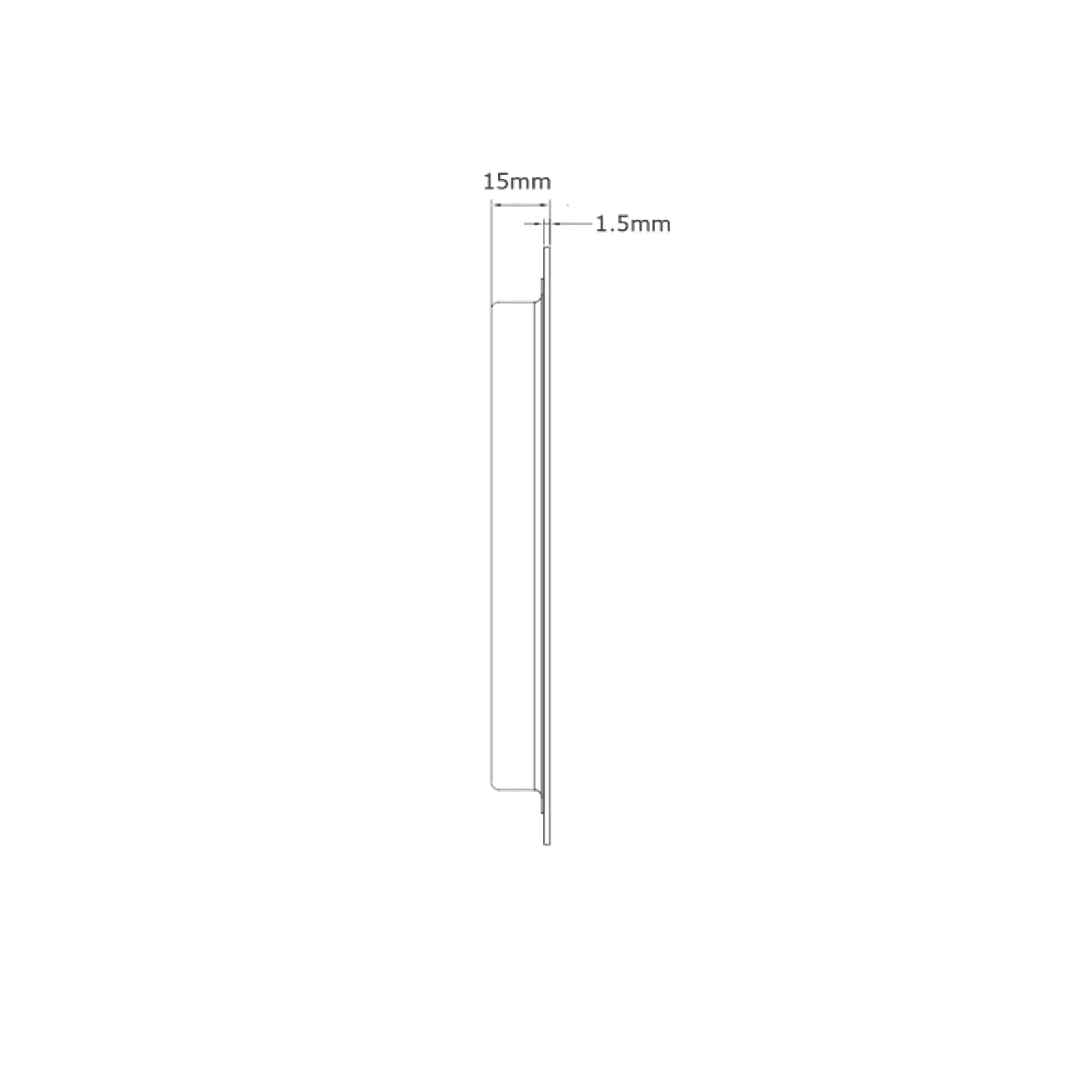 Lockwood Flush Pull gallery detail image