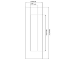 Lockwood Stainless Steel Flush Pulls gallery detail image