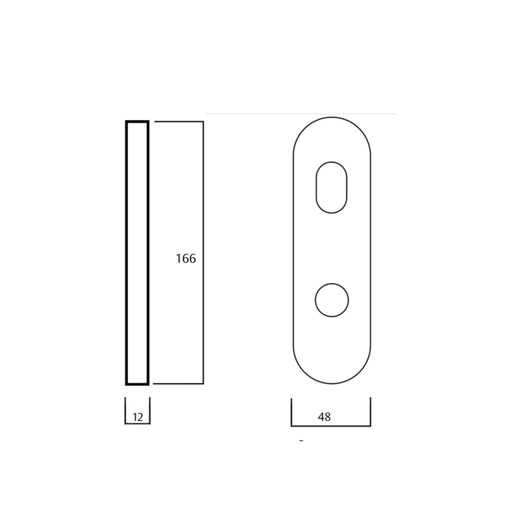 Lockwood 2800 Series Round End Plate gallery detail image