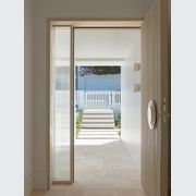 Deko Curved Rings - Timber Door Handle - TDH013c gallery detail image